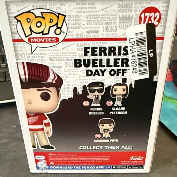 Funko Pop Ferris Bueller's Day Off Figure - Red and White - Picture 3 of 5